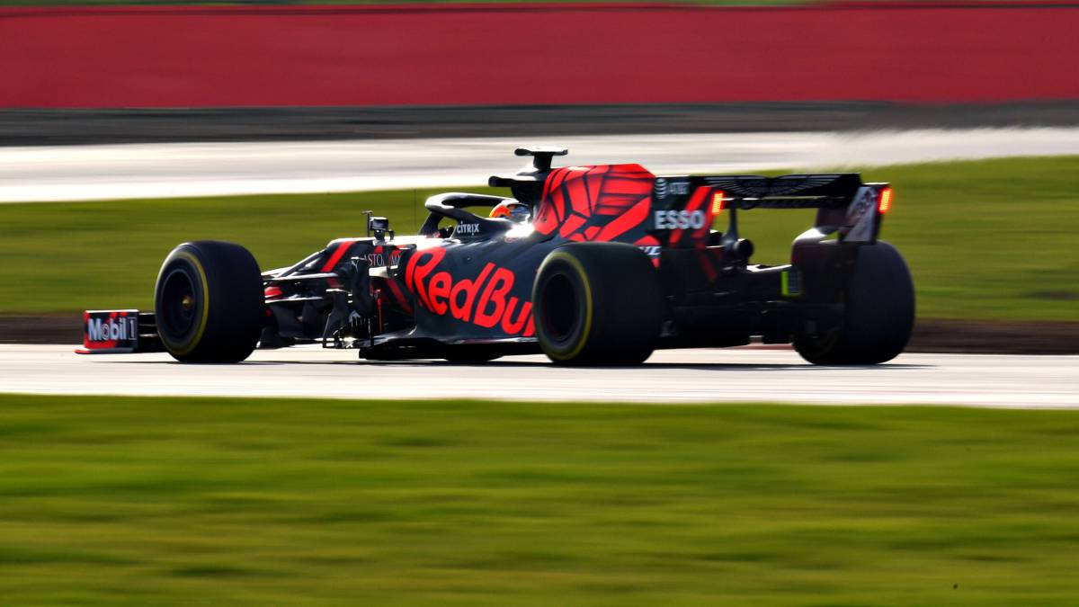 El Red Bull Honda del Mundial de F1 2019. 
