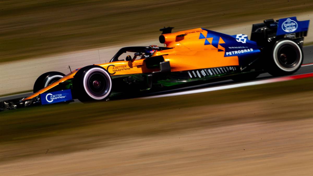 Carlos Sainz, con el McLaren MCL34 (F1 2019). 