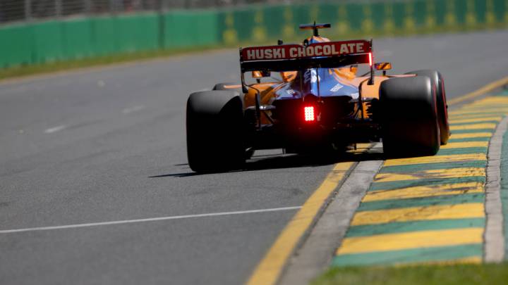 Carlos Sainz. (McLaren MCL34, F1. Australia 2019). 