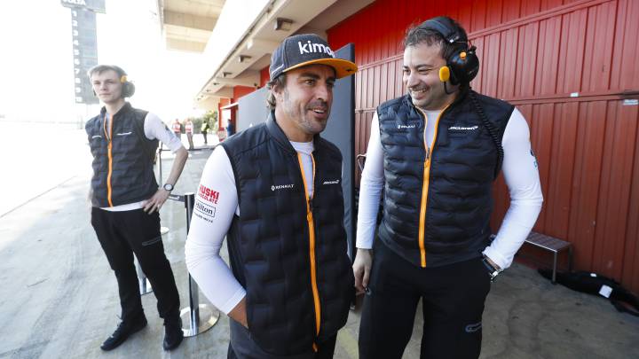 Fernando Alonso puede pilotar el McLaren MCL34 en Bahréin. (F1 2019). 