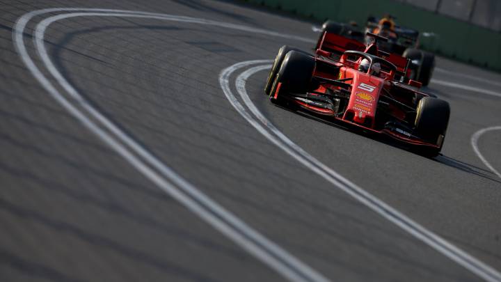 El Ferrari SF90 de Vettel. (F1 2019). 