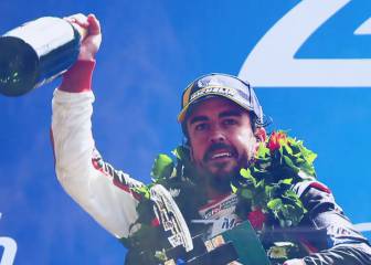 Fernando Alonso, campeón en las 24 horas de Le Mans