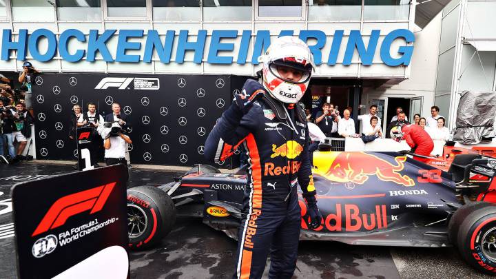 Max Verstappen, Red Bull RB15. Hockenheim, Alemania, F1 2019. 