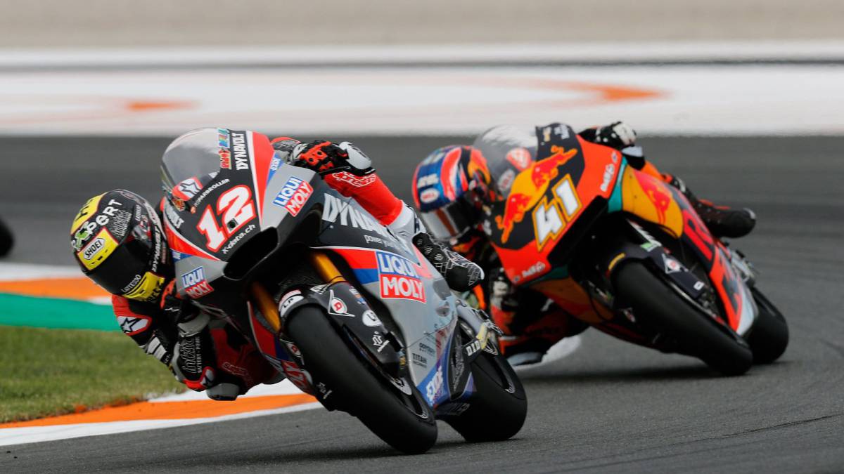 Binder gana en Valencia y Márquez se fue al suelo - AS