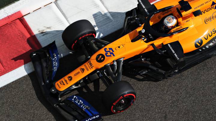 Carlos Sainz (McLaren MCL34). Abu Dhabi, F1 2019. 