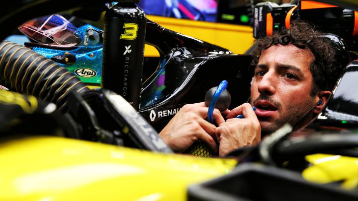 Daniel Ricciardo, piloto de Renault en la F1 2019. 