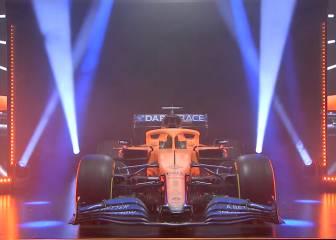 Así es el espectacular McLaren MCL35 que llevará Carlos Sainz