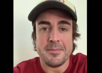 El sentido mensaje de Fernando Alonso por el coronavirus