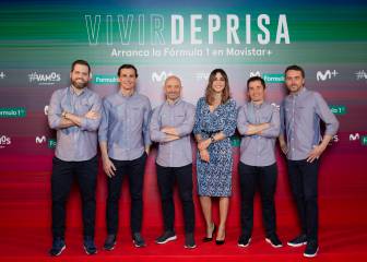 La Fórmula 1 se paraliza pero Movistar+ continúa emitiendo