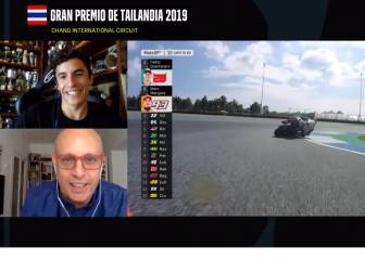 Marc Márquez comenta la carrera que le hizo campeón