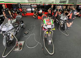 Aprilia sueña con subir al podio a pesar de su déficit de potencia