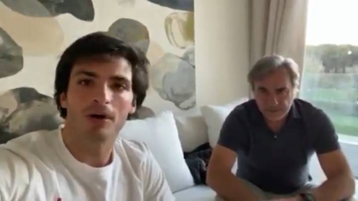 Los Sainz, padre e hijo, se unen a la campa?a de Nadal y Gasol