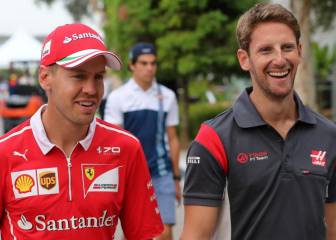 Grosjean revela cómo fue la 'espantada' de Vettel