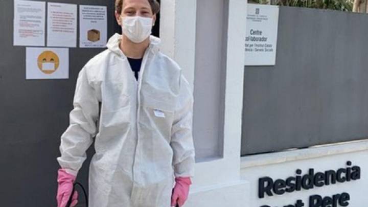 La bonita iniciativa de Aegerter para luchar contra el coronavirus