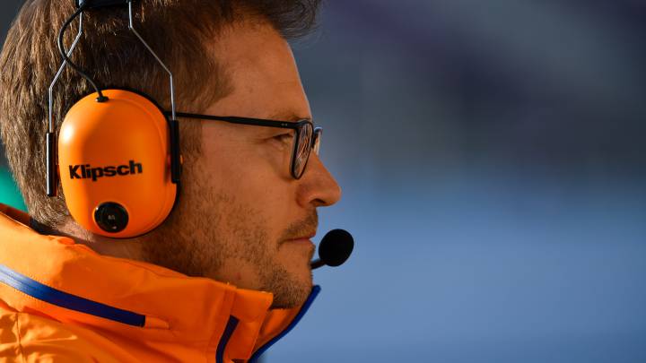 Andreas Seidl, Team Principal, McLaren.