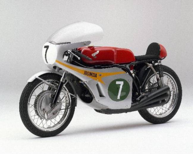 La RC166 250cc de Mike Hailwood en 1967.