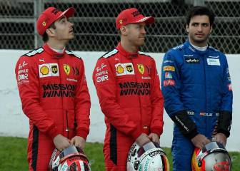 Carlos Sainz frente al 'rumor' de Ferrari y el McLaren Mercedes