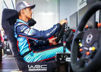 Los pilotos de rally no entrenan en las carreras virtuales