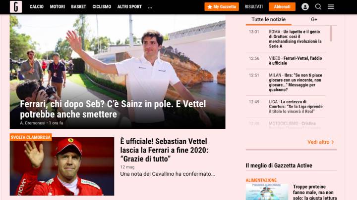 Sainz y Ferrari | En Italia lo dan por hecho: "Otro piloto español ...