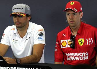 'Checo' Pérez ve a Sainz en Ferrari y a Vettel 'jubilado'