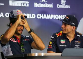 Verstappen vota por Sainz