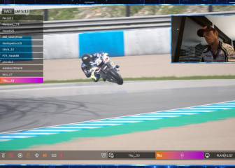 El show de Tito Rabat antes del GP de España virtual de MotoGP