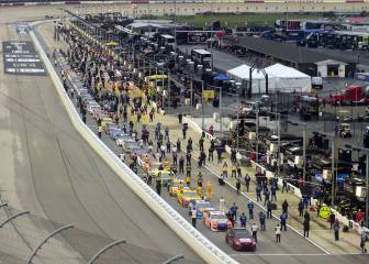 La NASCAR vuelve a rugir sin público en Darlington