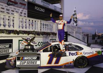 Hamlin, victoria en la última carrera del día en Pocono
