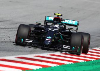 Resumen carrera GP de Austria: Bottas gana el primer pulso