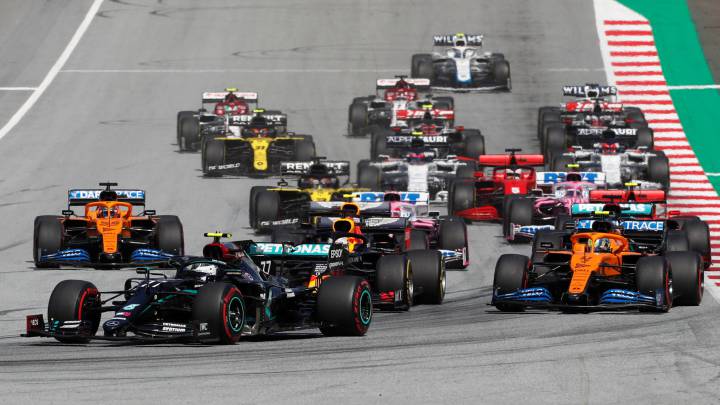 F1 | Desguace en Austria y podio increíble: Bottas, Leclerc ...