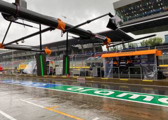 Cronología de la suspensión de los Libres 3 del GP de Estiria