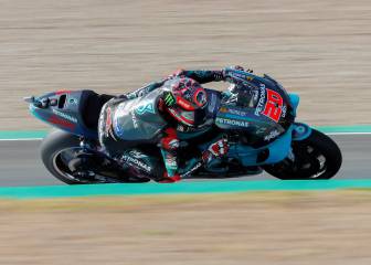 Récord de Quartararo y otro enfado de Rins con Márquez