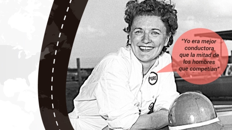La vida pionera de Vicki Wood, la mujer más rápida