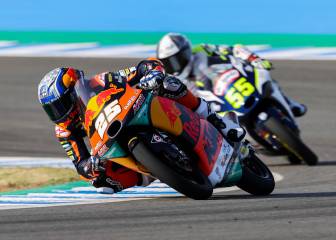 Raúl Fernández lidera con el crono de la mañana