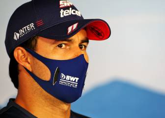 Sergio Pérez da positivo por coronavirus en Silverstone