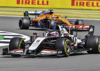 Grosjean responde a Sainz por su incidente en Silverstone