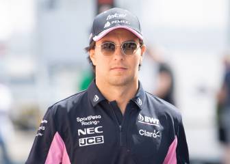 Checo, pendiente de un test negativo para volver a correr