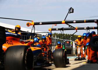 El enfado de Sainz tras otro pit stop lamentable de McLaren