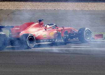 Vettel toca fondo en Ferrari