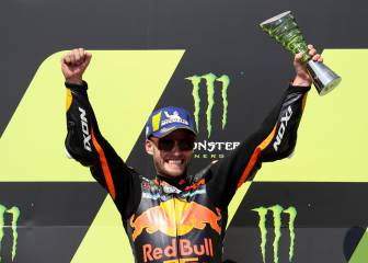 Increíble triunfo de Binder con la KTM en Brno