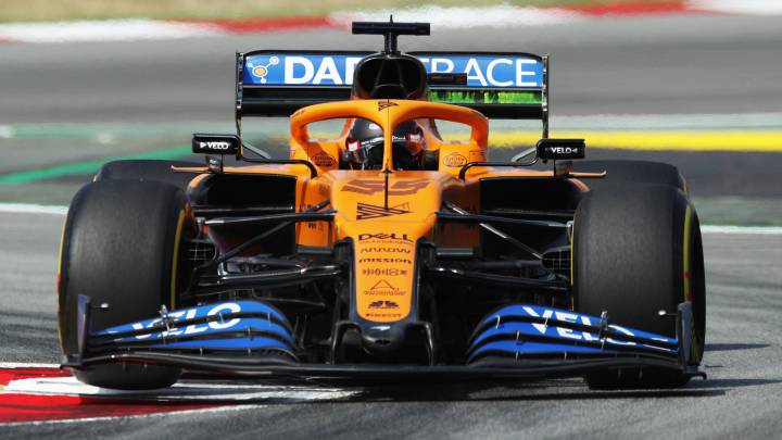 Carlos Sainz (McLaren MCL35). Barcelona, España. F1 2020. 
