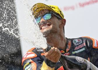 Jorge Martín vence una carrera marcada por el accidente tremendo de Bastianini