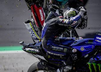 Tremendo susto en el GP de Austria