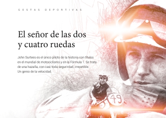 La exclusividad de Surtees: el único en ganar en motos y F-1