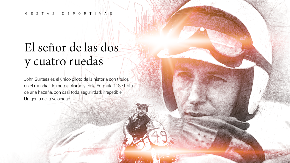 La exclusividad de Surtees: el único en ganar en motos y F-1