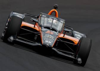 O´Ward, compañero de Alonso, el mejor del 'Carb Day'