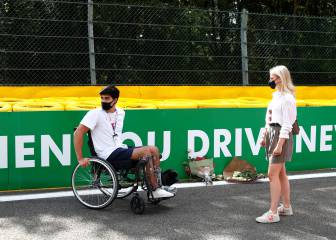 Correa regresa a Spa un año después del trágico accidente