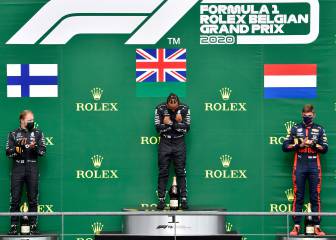 La victoria de Hamilton en Spa en imágenes