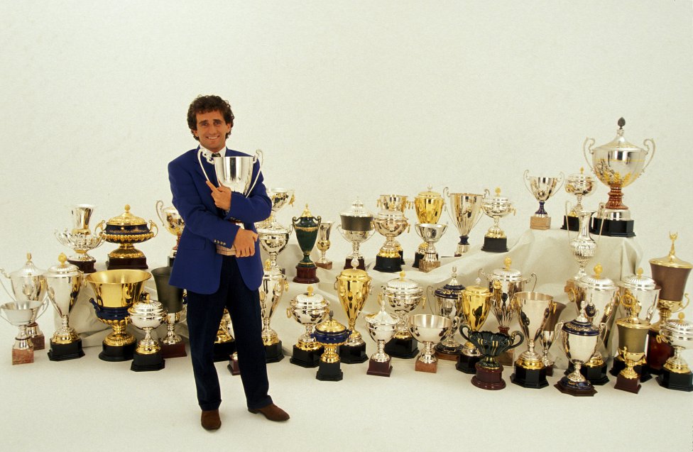 4. Alain Prost: 106 podios