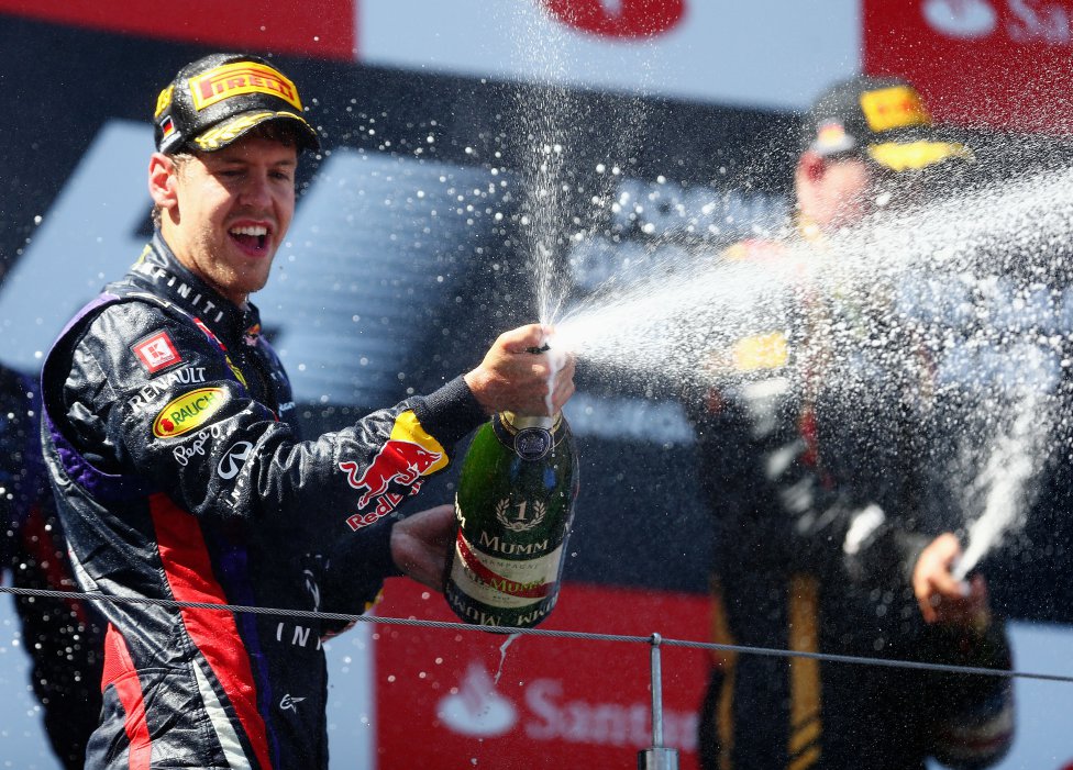3. Sebastian Vettel: 120 podios